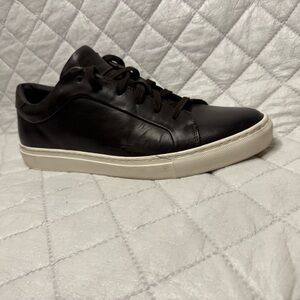 To Boot New York Espresso Leather Sneakers